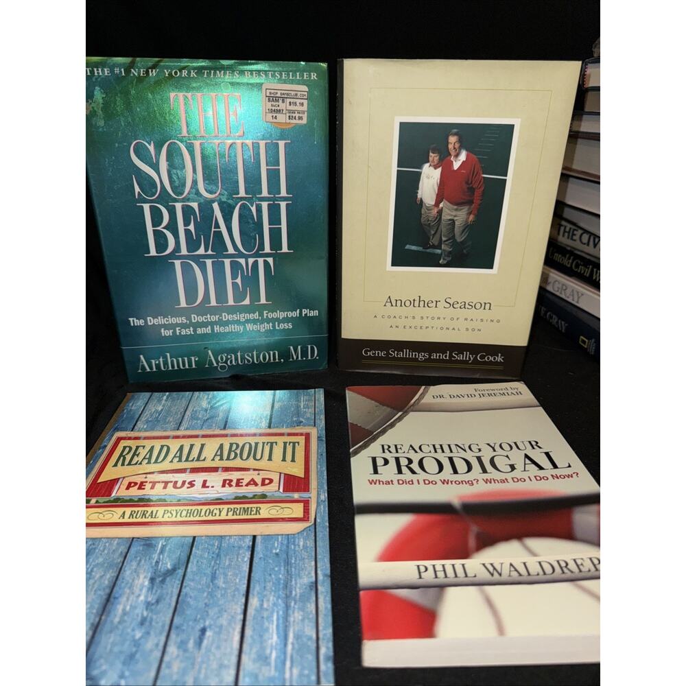 Self Help Books Lot Of 4